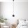 Industrial Scandinavian Chandelier, Black Metal Body, 32 x 32 cm, Height 78 cm, E27 Socket Max 40W, 90 cm Cable | Stylish Lighting for Modern Spaces