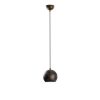 Industrial Scandinavian Chandelier, Black Metal Body, 32 x 32 cm, Height 78 cm, E27 Socket Max 40W, 90 cm Cable | Stylish Lighting for Modern Spaces