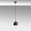 Industrial Scandinavian Chandelier, Black Metal Body, 32 x 32 cm, Height 78 cm, E27 Socket Max 40W, 90 cm Cable | Stylish Lighting for Modern Spaces
