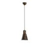 Industrial Scandinavian Chandelier, Black Metal Body, 32 x 32 cm, Height 78 cm, E27 Socket Max 40W, 90 cm Cable | Stylish Lighting for Modern Spaces