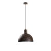 Industrial Scandinavian Chandelier, Black Metal Body, 32 x 32 cm, Height 78 cm, E27 Socket Max 40W, 90 cm Cable | Stylish Lighting for Modern Spaces