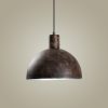 Industrial Scandinavian Chandelier, Black Metal Body, 32 x 32 cm, Height 78 cm, E27 Socket Max 40W, 90 cm Cable | Stylish Lighting for Modern Spaces