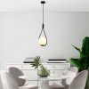 Industrial Scandinavian Chandelier, Black Metal Body, 32 x 32 cm, Height 78 cm, E27 Socket Max 40W, 90 cm Cable | Stylish Lighting for Modern Spaces