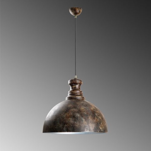 Elegant, adjustable chandelier, antique surface, Ø40 x 37 cm | Metal housing, Height 44-134 cm, Ø10 Base plate, 90 cm Cable | E27 socket, max 40W, IP20 | Perfect for modern living spaces and dining rooms