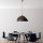 Industrial Scandinavian Chandelier, Black Metal Body, 32 x 32 cm, Height 78 cm, E27 Socket Max 40W, 90 cm Cable | Stylish Lighting for Modern Spaces