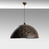 Industrial Scandinavian Chandelier, Black Metal Body, 32 x 32 cm, Height 78 cm, E27 Socket Max 40W, 90 cm Cable | Stylish Lighting for Modern Spaces
