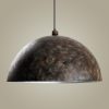 Industrial Scandinavian Chandelier, Black Metal Body, 32 x 32 cm, Height 78 cm, E27 Socket Max 40W, 90 cm Cable | Stylish Lighting for Modern Spaces