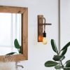 Industrial Scandinavian Chandelier, Black Metal Body, 32 x 32 cm, Height 78 cm, E27 Socket Max 40W, 90 cm Cable | Stylish Lighting for Modern Spaces