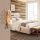 Elegant Wooden Wall Lamp, 9 x 18 cm, Height: 45 cm | 1 x E27 Max 40W Socket, IP20 | Rustic & Modern Design, Perfect for Living Room, Bedroom, or Study | Stylish Solid Color Lighting Solution