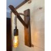 Industrial Scandinavian Chandelier, Black Metal Body, 32 x 32 cm, Height 78 cm, E27 Socket Max 40W, 90 cm Cable | Stylish Lighting for Modern Spaces