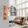 Elegant Wooden Wall Lamp, 11 x 18 cm, Height: 40 cm | E27 Socket, Max 40W | Rustic Solid Color Design, Perfect for Modern Home Decor & Cozy Ambiance | IP20 Rated for Indoor Use