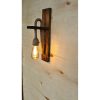 Industrial Scandinavian Chandelier, Black Metal Body, 32 x 32 cm, Height 78 cm, E27 Socket Max 40W, 90 cm Cable | Stylish Lighting for Modern Spaces