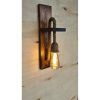 Industrial Scandinavian Chandelier, Black Metal Body, 32 x 32 cm, Height 78 cm, E27 Socket Max 40W, 90 cm Cable | Stylish Lighting for Modern Spaces