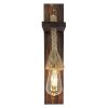 Industrial Scandinavian Chandelier, Black Metal Body, 32 x 32 cm, Height 78 cm, E27 Socket Max 40W, 90 cm Cable | Stylish Lighting for Modern Spaces