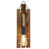 Industrial Scandinavian Chandelier, Black Metal Body, 32 x 32 cm, Height 78 cm, E27 Socket Max 40W, 90 cm Cable | Stylish Lighting for Modern Spaces