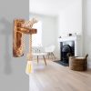 Modern Rustic Wall Lamp, Wooden Body, 8.5 x 18 cm, Height: 30 cm | E27 Socket, Max 40W | Elegant Solid Color Design, Perfect for Home Decor & Ambient Lighting in Living Rooms & Bedrooms
