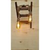 Industrial Scandinavian Chandelier, Black Metal Body, 32 x 32 cm, Height 78 cm, E27 Socket Max 40W, 90 cm Cable | Stylish Lighting for Modern Spaces
