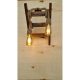 Industrial Scandinavian Chandelier, Black Metal Body, 32 x 32 cm, Height 78 cm, E27 Socket Max 40W, 90 cm Cable | Stylish Lighting for Modern Spaces