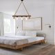 Industrial Scandinavian Chandelier, Black Metal Body, 32 x 32 cm, Height 78 cm, E27 Socket Max 40W, 90 cm Cable | Stylish Lighting for Modern Spaces
