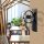 Stylish Black Wall Lamp, Wooden Body, 15 x 26 cm, Height: 40 cm | E27 Socket, Max 40W | IP20 Rated | Perfect for Modern, Industrial, and Rustic Decor | Elegant Lighting for Home & Office