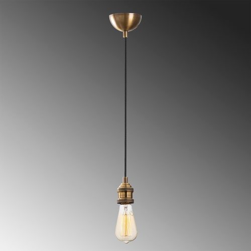 Modern Vintage chandelier, adjustable height 102 cm, metal housing, diameter 6 cm, E27 socket Max 40W, IP20 | Elegant lighting for home and office use, unique design for stylish interiors