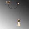 Elegant Black Wall Lamp, Metal Body, 10 x 12 cm, Height 100 cm, E14 Max 40W, IP20 | Glamorous Hotel-Style Lighting for Modern Spaces