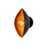 Industrial Wall Lamp, Black & Vintage, 17 x 25 cm, Height 36 cm | Metal Body, E27 Socket Max 40W | Stylish Lighting for Modern Spaces