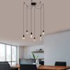 Elegant Black Wall Lamp, Metal Body, 10 x 12 cm, Height 100 cm, E14 Max 40W, IP20 | Glamorous Hotel-Style Lighting for Modern Spaces
