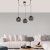 Elegant Black Wall Lamp, Metal Body, 10 x 12 cm, Height 100 cm, E14 Max 40W, IP20 | Glamorous Hotel-Style Lighting for Modern Spaces
