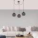 Elegant Black Wall Lamp, Metal Body, 10 x 12 cm, Height 100 cm, E14 Max 40W, IP20 | Glamorous Hotel-Style Lighting for Modern Spaces