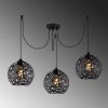 Elegant Black Wall Lamp, Metal Body, 10 x 12 cm, Height 100 cm, E14 Max 40W, IP20 | Glamorous Hotel-Style Lighting for Modern Spaces