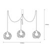 Elegant Black Wall Lamp, Metal Body, 10 x 12 cm, Height 100 cm, E14 Max 40W, IP20 | Glamorous Hotel-Style Lighting for Modern Spaces