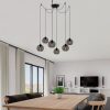 Elegant Black Wall Lamp, Metal Body, 10 x 12 cm, Height 100 cm, E14 Max 40W, IP20 | Glamorous Hotel-Style Lighting for Modern Spaces