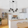 Elegant Black Wall Lamp, Metal Body, 10 x 12 cm, Height 100 cm, E14 Max 40W, IP20 | Glamorous Hotel-Style Lighting for Modern Spaces