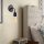 Elegant Black Wall Lamp, Metal Body, 10 x 12 cm, Height 100 cm, E14 Max 40W, IP20 | Glamorous Hotel-Style Lighting for Modern Spaces