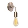 Elegant Black Wall Lamp, Metal Body, 10 x 12 cm, Height 100 cm, E14 Max 40W, IP20 | Glamorous Hotel-Style Lighting for Modern Spaces