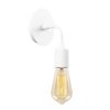 Elegant Black Wall Lamp, Metal Body, 10 x 12 cm, Height 100 cm, E14 Max 40W, IP20 | Glamorous Hotel-Style Lighting for Modern Spaces