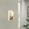 Elegant Black Wall Lamp, Metal Body, 10 x 12 cm, Height 100 cm, E14 Max 40W, IP20 | Glamorous Hotel-Style Lighting for Modern Spaces