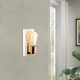 Elegant Black Wall Lamp, Metal Body, 10 x 12 cm, Height 100 cm, E14 Max 40W, IP20 | Glamorous Hotel-Style Lighting for Modern Spaces