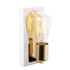 Elegant Black Wall Lamp, Metal Body, 10 x 12 cm, Height 100 cm, E14 Max 40W, IP20 | Glamorous Hotel-Style Lighting for Modern Spaces