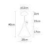 Elegant Black Wall Lamp, Metal Body, 10 x 12 cm, Height 100 cm, E14 Max 40W, IP20 | Glamorous Hotel-Style Lighting for Modern Spaces