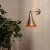 Stylish Wall Lamp, Vintage Design, 20 cm Diameter x 29 cm Height | Metal Body, E27 Socket (Max 40W) | Perfect for Modern, Glam, and Scandinavian Decor | IP20 Rated, Elegant Lighting Solution