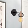 Elegant Black Wall Lamp, Metal Body, 10 x 12 cm, Height 100 cm, E14 Max 40W, IP20 | Glamorous Hotel-Style Lighting for Modern Spaces