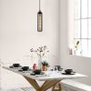 Elegant Black Wall Lamp, Metal Body, 10 x 12 cm, Height 100 cm, E14 Max 40W, IP20 | Glamorous Hotel-Style Lighting for Modern Spaces
