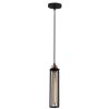Elegant Black Wall Lamp, Metal Body, 10 x 12 cm, Height 100 cm, E14 Max 40W, IP20 | Glamorous Hotel-Style Lighting for Modern Spaces