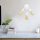 Modern White Wall Lamp, Metal Body, 22 cm Diameter x 28 cm Height | 3 x E27 Socket (Max 40W) | Stylish Solid Color Design for Home & Office, IP20 Rated, Elegant & Functional Lighting Solution