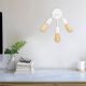 Elegant Black Wall Lamp, Metal Body, 10 x 12 cm, Height 100 cm, E14 Max 40W, IP20 | Glamorous Hotel-Style Lighting for Modern Spaces