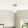 Scandinavian Wall Lamp, Metal Body with Glass Cap, 12 cm Diameter, 19 cm Height | E27 Socket, Max 40W, IP20 | Sleek Silver Design for Modern Home Decor & Ambient Lighting