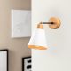 Elegant Black Wall Lamp, Metal Body, 10 x 12 cm, Height 100 cm, E14 Max 40W, IP20 | Glamorous Hotel-Style Lighting for Modern Spaces