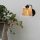 Elegant Black Wall Lamp, Metal Body, 10 x 12 cm, Height 100 cm, E14 Max 40W, IP20 | Glamorous Hotel-Style Lighting for Modern Spaces